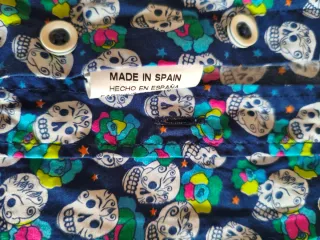 Camisa Shenior Hombre Estampado Calaveras