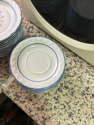 Vajilla 72 piezas porcelana sin estrenar