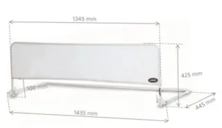 Barrera de seguridad  Jane para cama infantil