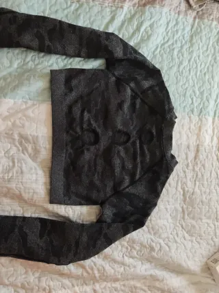 Top deportivo camuflaje talla S