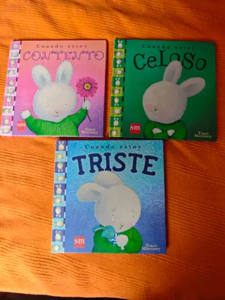 Pack 3 libros infantiles emociones – Tracey Morone