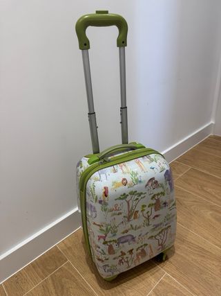 Maleta infantil con estampado de animales