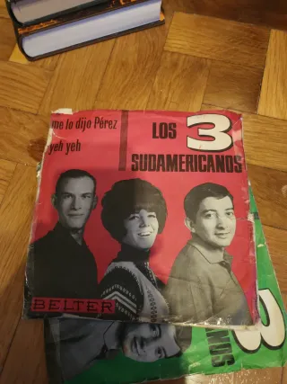 3 Vinilos 7 Los 3 Sudamericanos
