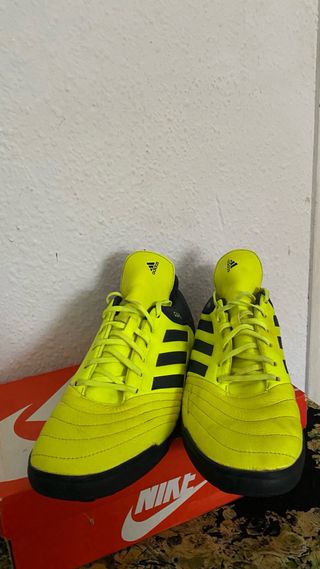 Zapatillas Adidas Copa Futbol Amarillas