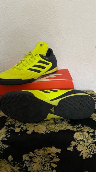 Zapatillas Adidas Copa Futbol Amarillas