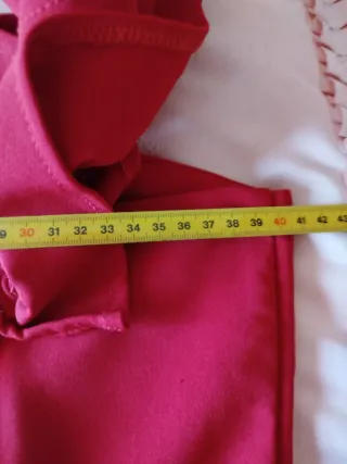 Vestido Lina Barrera Talla S Rojo