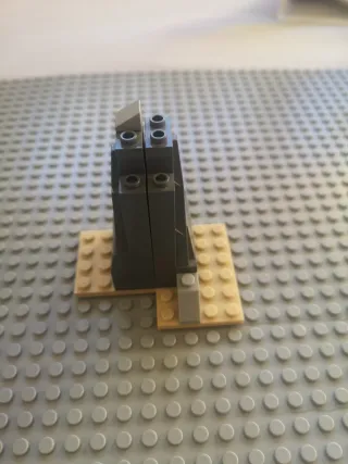 Lego Roca Gris y Dorada