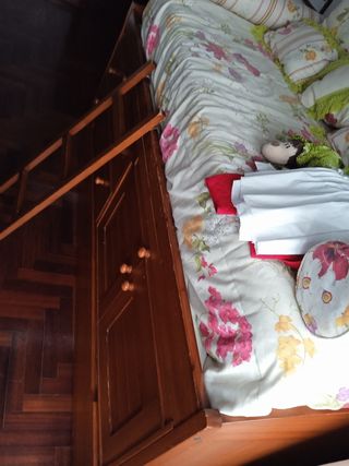 Litera cama nido de 90cm en madera de calidad