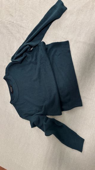 Jersey azul verdoso talla S