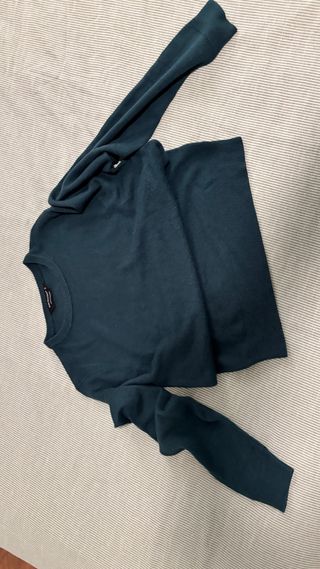 Jersey azul verdoso talla S