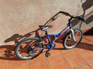 Bicicleta Decathlon Junior Azul