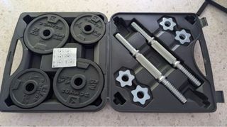 Maletín Mancuernas Pesas Gimnasio