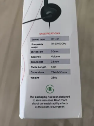 Trust Primo Auriculares con Micrófono