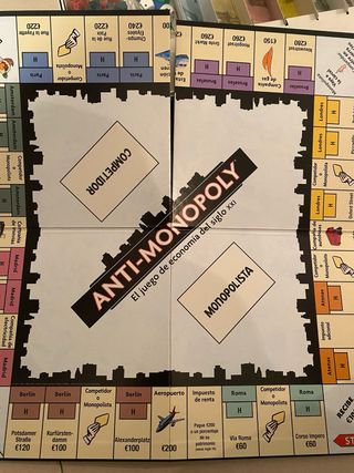 Juego Anti-Monopoly 2-6 jugadores