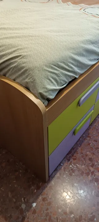Cama juvenil 6 cajones