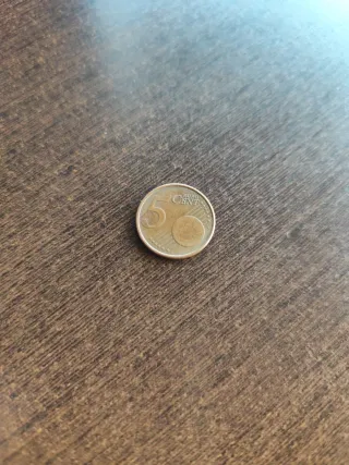 Moneda 5 céntimos Chipre 2008