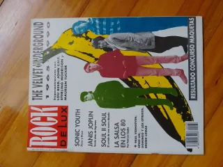 Varias revistas antiguas Rock Delux, Popular 1..