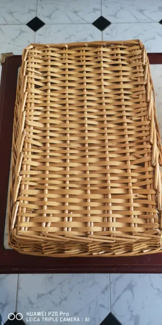 Lote 6 cestas mimbre grandes