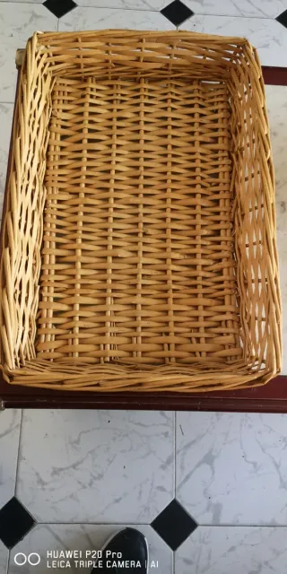 Lote 6 cestas mimbre grandes