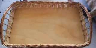 Lote 6 cestas mimbre grandes