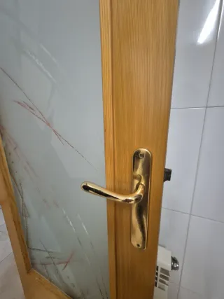 Lote 2 puertas de interior madera