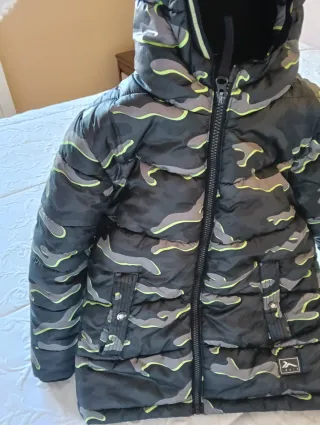 Chaqueta niño camuflaje talla 8