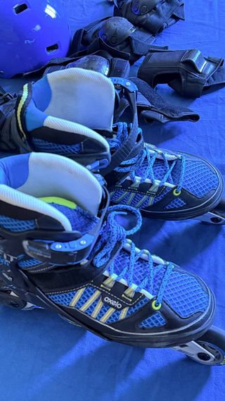 Patines en línea Talla 38-41 + Protecciones