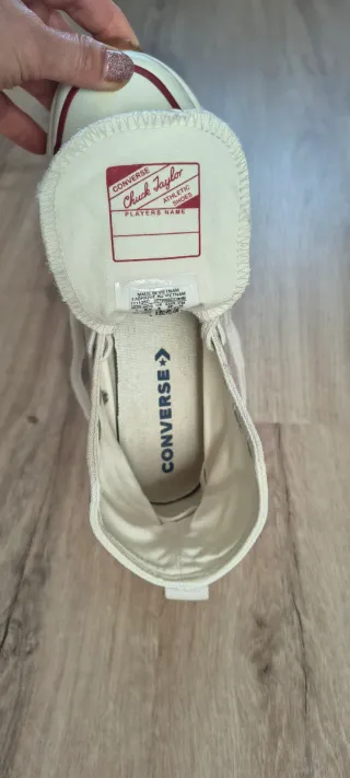 Converse Run Star Hike blancas talla 40