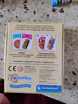 Carte Mulino Bianco Le carte Sorpresine Clementoni