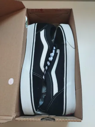 Vans Ward Hombre Negro/Blanco