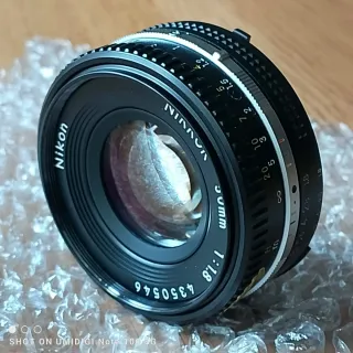 Objetivo Nikon Nikkor 50mm f/1.8
