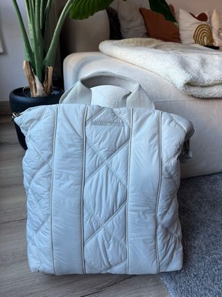 Bolso shopper Bimba y Lola beige