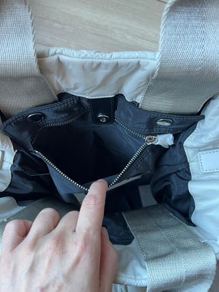 Bolso shopper Bimba y Lola beige