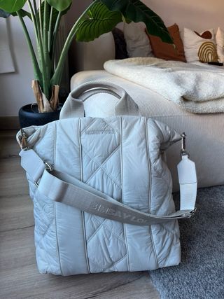 Bolso shopper Bimba y Lola beige