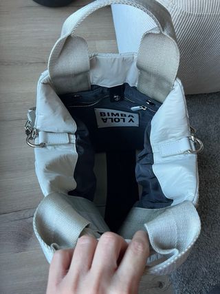 Bolso shopper Bimba y Lola beige