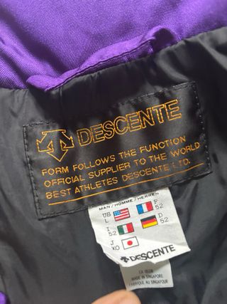 CHAQUETA DESCENTE ORIGINAL – ROPA OLÍMPICA / ESQUÍ