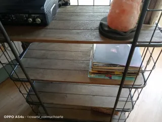 Scaffalatura in Ferro e Legno