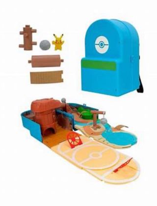 Mochila para jugar Pokémon Azul