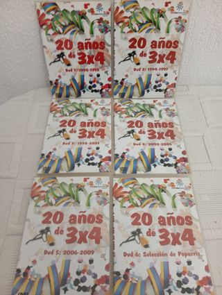6 DVDs Carnaval de Cádiz Antiguo