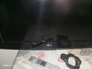 Televisión LG Negra