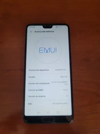 Huawei P20 Negro