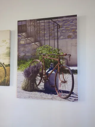 Set 3 Cuadros Decorativos Bicicleta