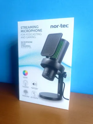 Micrófono Streaming Nor-tec Podcast y Gaming