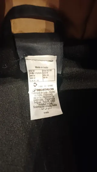Chaqueta Decathlon para frío (-10°) y agua