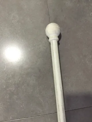 Barra de cortina metal 2'15