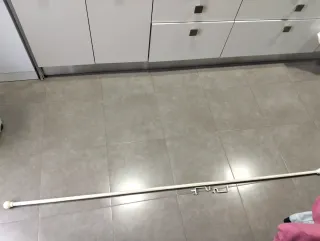 Barra de cortina metal 2'15