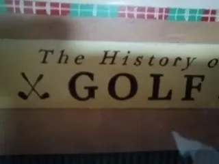 Cuadro Vintage Golf, homenaje a Tom Morris st. And