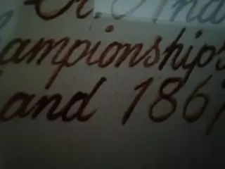 Cuadro Vintage Golf, homenaje a Tom Morris st. And