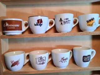 Tazzine caffè pubblicitarie