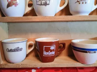 Tazzine caffè pubblicitarie